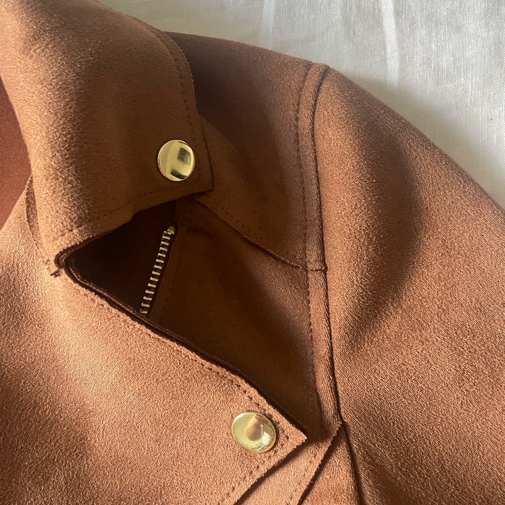 Philosophy Suede Jacket - image 4